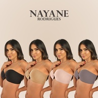 Sutiã Sem Alças Nayane Rodrigues: Sustentação e Conforto - imagem 1