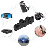 Tomada Isqueiro 12V com USB Duplo e LED Azul: Carregador Universal para Carro, SUV e Iate - imagem 5