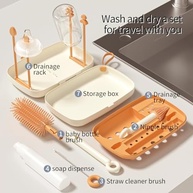 Suvast Kit de Limpeza de Mamadeiras 7 em 1 - Complete sua Rotina de Cuidado com Bebê - imagem 4