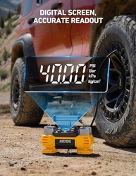 AstroAI T2: Compressor de Ar 12V Potente para Pneus de SUVs, Caminhões e Mais (160PSI) - imagem 5