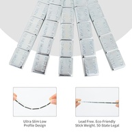 Aain 1/56.7g Peso Adesivo com Revestimento de Zinco - Tipo EasyPeel para Carros, Caminhões, SUVs e Motos - imagem 5