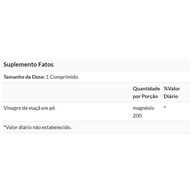 Vinagre de Maçã 200mg Swanson 120 Tabs Importado - imagem 3