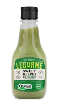 Bisnaga Sweet Relish Org de Pepino Gengibre 270g - imagem 1