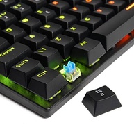 Teclado Mecânico Gamer Switch Blue Led Rgb 7 Cores Rainbow 12 Funções Anti Ghosting Abnt2 Usb para Pc Computador Notebook Mac - imagem 5