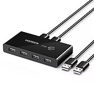 Switch USB Ugreen: Compartilhe 4 Dispositivos Facilmente - imagem 1