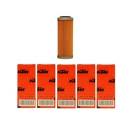 Kit 5 Filtros de Óleo OEM KTM 350 400 450 500 530 EXC-F SX-F XC-F XCF-W 2008-2020 - imagem 1