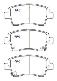 Pastilha de Freio Dianteira SYL 3296 para Hyundai Terracan - Segurança e Desempenho - imagem 1