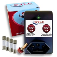 Kit 2 Protetores de Rede Elétrica 127V Sylc: Segurança Total Contra Picos e Surtos - imagem 4