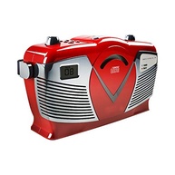 Sylvania Retro Boombox: Caixa de CD Portátil com Rádio AM/FM e Design Nostálgico - imagem 3