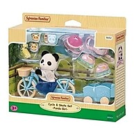 Sylvanian Families: Bicicleta e Patins Panda – Diversão Garantida! - imagem 1