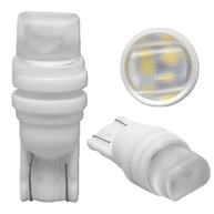 Ilumine Seu Carro: Par de Lâmpadas LED T10 1 LED CREE 5000K Branco Universal - imagem 1