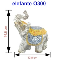 Elefante Decorativo em Resina - Estátua da Sorte e Sabedoria Indiana | Modelos O300, O200 e T300 - imagem 3