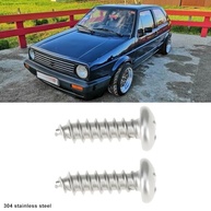 20 Parafusos M4x14mm para Luz de Placa VW Golf 2/3 e T4 - Peça de Reposição N01396111 - imagem 4