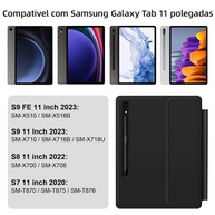 BETTDOW Capa com Teclado e Trackpad para Samsung Galaxy Tab S9 Fe/S9/S8/S7 de 11 polegadas,Teclado com LCD Display - imagem 3