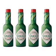 Kit 4 Molhos Pimenta Tabasco Green Suave 60 Ml Chili - imagem 1