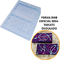 Tablete Ondulado 250g – 1~4 Formas BWB com Silicone - imagem 1