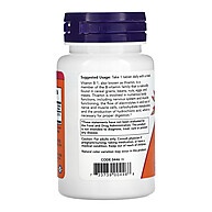 Vitamina B1 Now Foods: Energia e Saúde em 100 Tablets - imagem 2