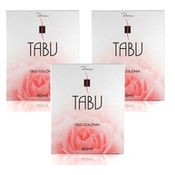 Tabu Deo Colônia: Kit 3 Frascos 60ml - imagem 1