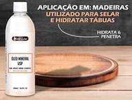 Óleo Mineral Usp Puro Hidratar Madeira Tabua Carne 2 Litros - imagem 2