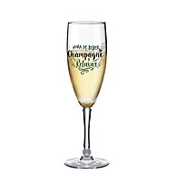 Taça de Champanhe com Frases Ruvolo 150ml - imagem 1