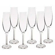 Taças de Champanhe Bohemia: Elegância em Cristal - imagem 1