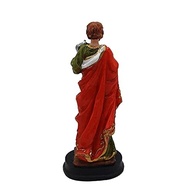 São Judas Tadeu 15cm em Resina - Escultura Pintada à Mão com Detalhes Exclusivos - imagem 3