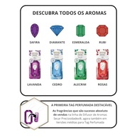 Kit 2un Tag Perfumada Secar Rubi: Aroma Duradouro para Carros e Armários - imagem 4