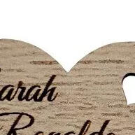 Tags MDF Personalizadas: Casamento, Aniversário e Bodas - imagem 1