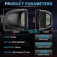Luz de Placa LED LivTee: Brilho Superior para Chevy Silverado, Tahoe, GMC Sierra e Cadillac Escalade - imagem 5
