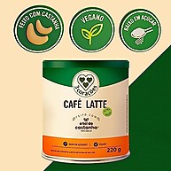 Café Latte A Tal da Castanha 3 Corações 220g Vegano - imagem 1