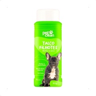 Talco Banho a Seco Pet Clean para Filhotes - 100g - imagem 1