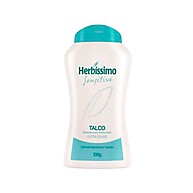 Talco Herbissimo Sensitive 100g – Toque Suave e Frescor Ideal - imagem 1