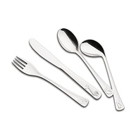 Jogo de Talheres Infantil em Aço Inox 4 Peças - Tramontina Baby com Design Divertido - imagem 2