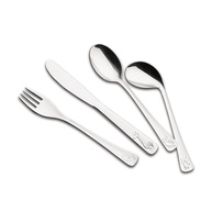 Jogo de Talheres Infantil em Aço Inox 4 Peças - Tramontina Baby com Design Divertido - imagem 1
