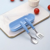 Conjunto de Talheres Coloridos Aço Inox - Design Ergonômico Lavável - imagem 5