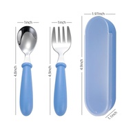 Conjunto de Talheres Coloridos Aço Inox - Design Ergonômico Lavável - imagem 2