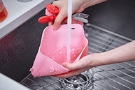 Bolsa em Silicone Portátil para Talheres - Verde Médio | Marcus & Marcus - imagem 3