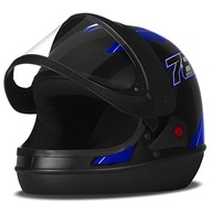 Capacete Fechado Pro Tork New Sport Preto/Azul - Segurança e Estilo para Sua Moto (Tam. 58) - imagem 3
