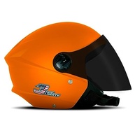 Capacete Aberto Mixs Way Preto Fosco TAM 58 com Viseira Fumê: Segurança e Estilo para Você! - imagem 3