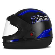 Capacete Fechado Pro Tork New Sport Preto/Azul - Segurança e Estilo para Sua Moto (Tam. 58) - imagem 2