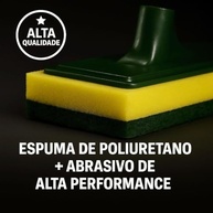 KIT 2 Rodo Abrasivo Profissional Tamanho Extra 24,5cm - Limpeza Pesada em Pisos Cerâmicos, Azulejos e Porcelanato - imagem 5