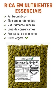 KIT ABÓBORA + GIRASSOL – ESCOLHA O TAMANHO IDEAL (250g cada (total 500g)) - imagem 4