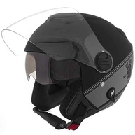Capacete Aberto Pro Tork New Atomic Skull Riders HD Prata/Preto Fosco - Tamanho 60 - imagem 3