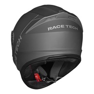 Capacete Race Tech Hit Monocolor Matte Titanium (Tamanho 56/S) - Segurança e Estilo para Sua Pilotagem - imagem 5