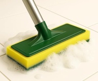 KIT 2 Rodo Abrasivo Profissional Tamanho Extra 24,5cm - Limpeza Pesada em Pisos Cerâmicos, Azulejos e Porcelanato - imagem 3