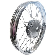 Roda Dianteira YBR 125 Factor (00-08) Alinhada com Raio 4mm e Tambor - imagem 2