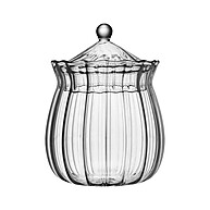 Pote de Vidro Borossilicato Wolff Classic 9cm x 9cm com Tampa - imagem 2