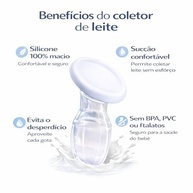 Coletor de Leite Materno em Silicone com Tampa Segura - 3 Níveis de Sucção, BPA-Free - imagem 4