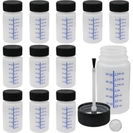 Zorfeter Pacote com 6 Frascos de Retoque de Tinta 59g - Aplicador Pincel e Tampa Segura - imagem 2