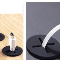 Tampa Flexível 32mm Preto: Solução Ideal para Acabamento de Móveis - imagem 1